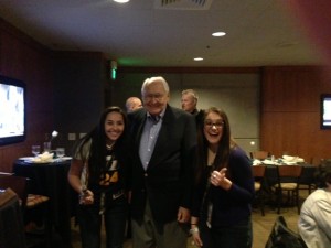 Meeting one of our Hero's:  L. Tom Perry